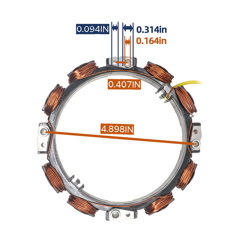 Alternator stator Carbman pentru Briggs & Stratton 592829 Înlocuiește 691065 392595 356776