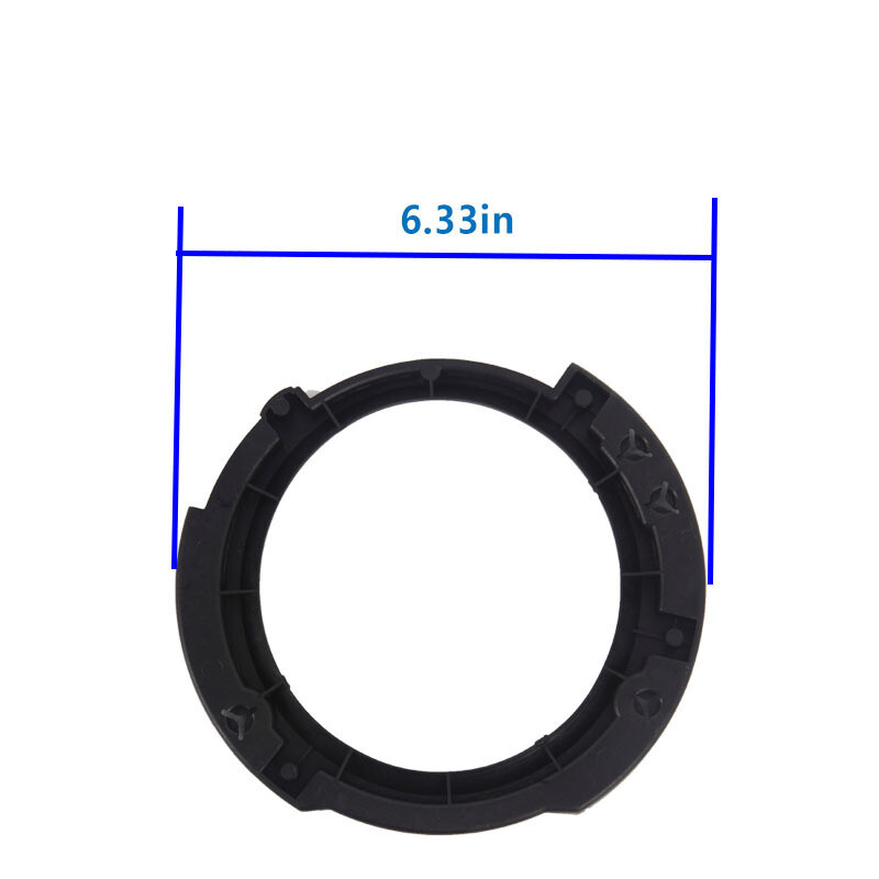 7 colių apvalių priekinių žibintų tvirtinimo laikiklio žiedų rinkinys su priekinio žibinto metaliniu žiedu, skirtas Jeep Wrangler JK 2007-2017 priedams