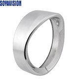 7 colių chromo priekinio žibinto apdailos žiedas, skirtas motociklams ir motociklams turistams Street Glide Road King Trikes FLHX FLHR FLH/T 96-16 17 18