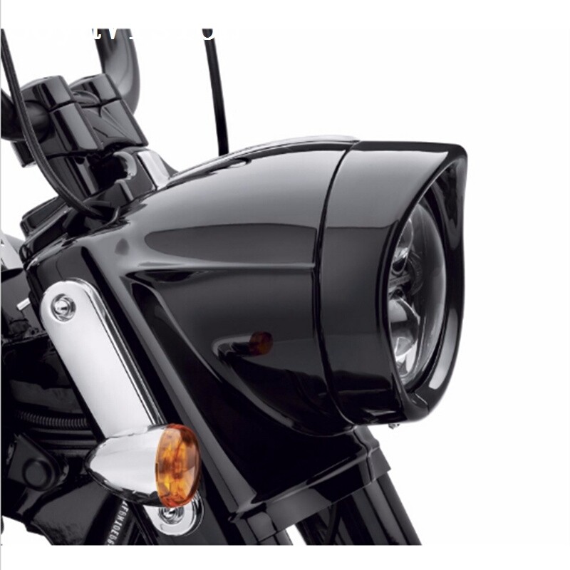 7 colių chromo priekinio žibinto apdailos žiedas, skirtas motociklams ir motociklams turistams Street Glide Road King Trikes FLHX FLHR FLH/T 96-16 17 18