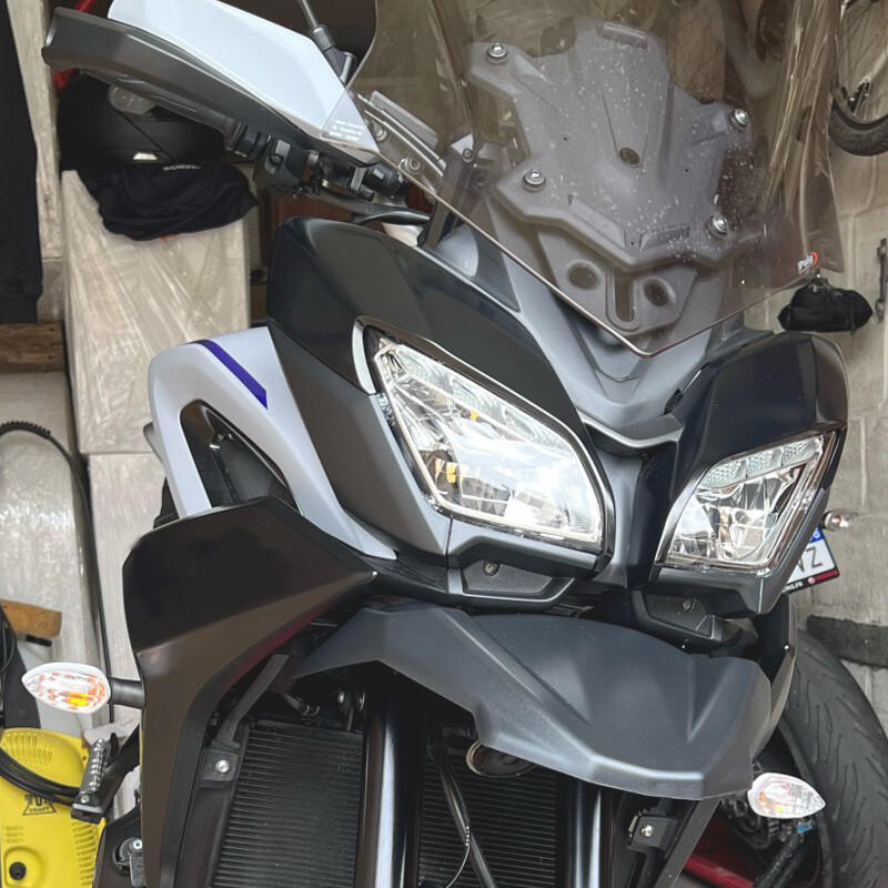 Motociklų priedai Priekinio sparno snapo gaubto apsaugos pratęsimas skirtas Yamaha MT09 Tracer 900 GT FJ09 2015 2016 2017 2018 2019 2020 m.