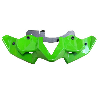 Paredzēts Kawasaki Z 900 2020-2023 2024 Z-900 oglekļa šķiedras motocikla neapbruņotam priekšējam spoileram Winglet aerodinamiskā spārna komplekta spoileris Z900
