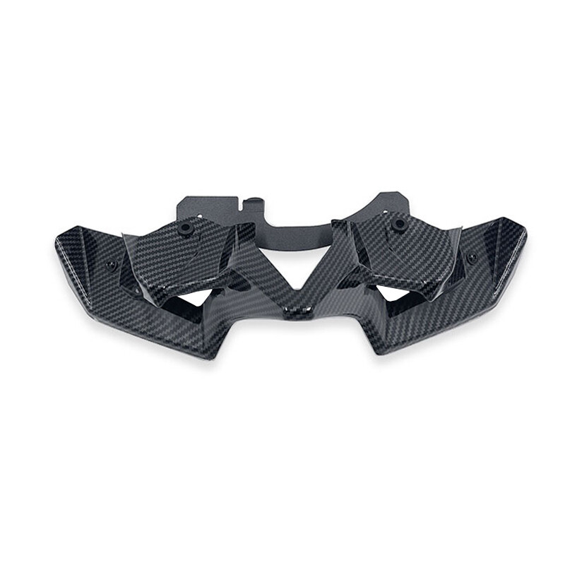 Paredzēts Kawasaki Z 900 2020-2023 2024 Z-900 oglekļa šķiedras motocikla neapbruņotam priekšējam spoileram Winglet aerodinamiskā spārna komplekta spoileris Z900