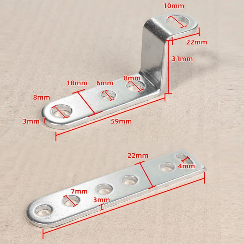 2 tk universaalne kinnitusklamber mootorratta esitulede tahavaatepeegli kohttulede signaallampi fikseeritud kronsteiniga mototarvikutele