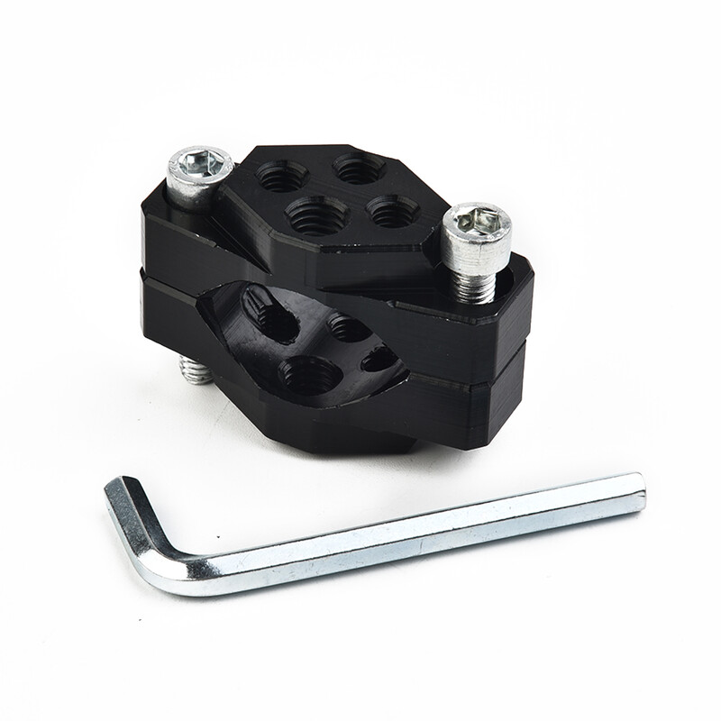 32 mm mootorratta juhtraua kaitseraua kinnitusklamber LED-prožektorite udutulede alumiiniumsulamist ja sellel on kõrge tuulerõhu takistus