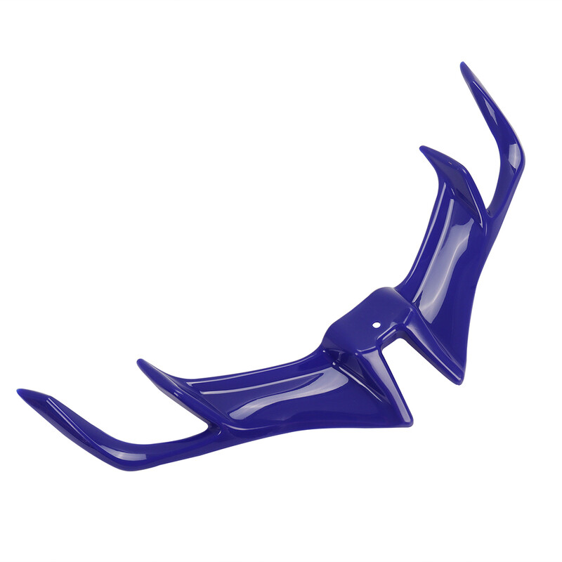 ABS motocikla priekšējā apvalka spārna spārna pārsega apdare priekš Yamaha R15 V3 2017-2020 Shark Fin Beak motociklu piederumi