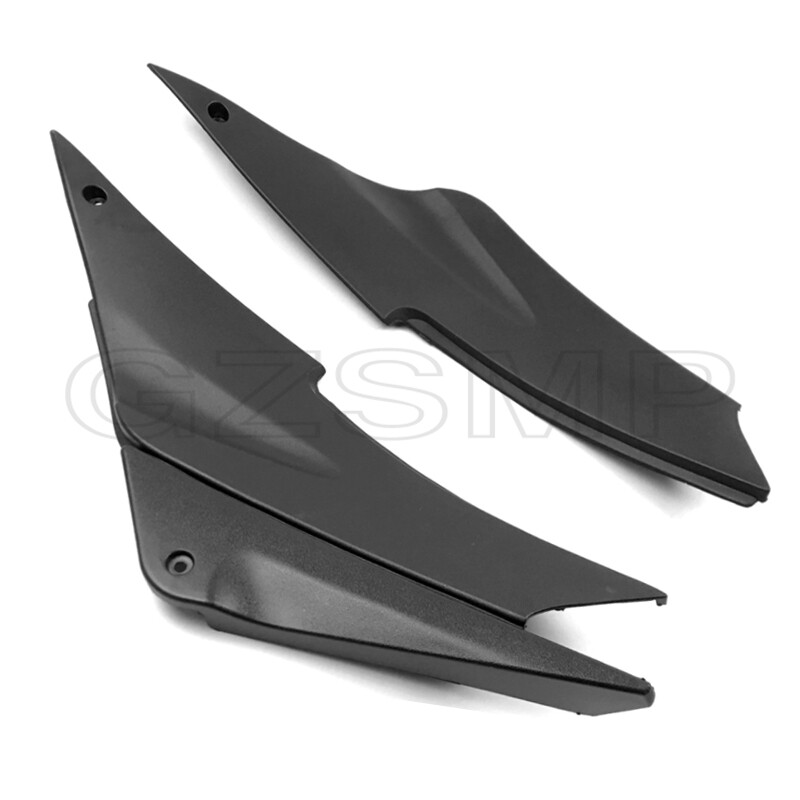 Tinka Kawasaki Ninja ZX6R ZX636 2005 2006 motociklo juodo plastikinio dujų bako šoninio skydelio dangtelio korpusui