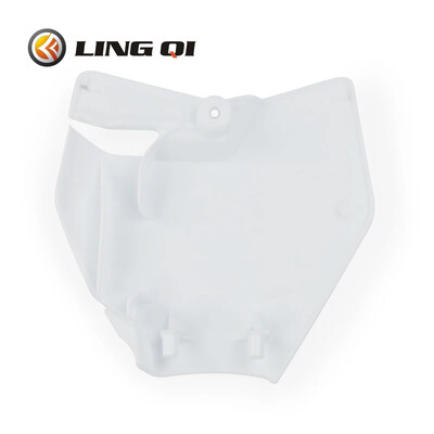 LINGQI RACING motocikla KT 65 priekšējā numura zīme plastmasas putekļu spārna pārsegs KT65 motokrosa netīrumu bedres motocikla piederumiem