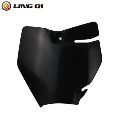 LINGQI RACING motocikla KT 65 priekšējā numura zīme plastmasas putekļu spārna pārsegs KT65 motokrosa netīrumu bedres motocikla piederumiem