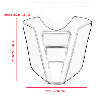 2023 MT10 FZ10 Калъф за задна седалка, подходящ за YAMAHA MT-10 FZ-10 16-23 Мотоциклет Заден заден капак Пасажерска гърбица Обтекател на пътническа седалка
