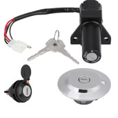 Užrakto rinkinys uždegimo jungiklio kuro dangtelio sėdynės spynos raktai, skirti Yamaha YBR125 JYM125 XTZ125