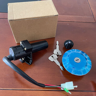 Užrakto rinkinys uždegimo jungiklio kuro dangtelio sėdynės spynos raktai, skirti Yamaha YBR125 JYM125 XTZ125