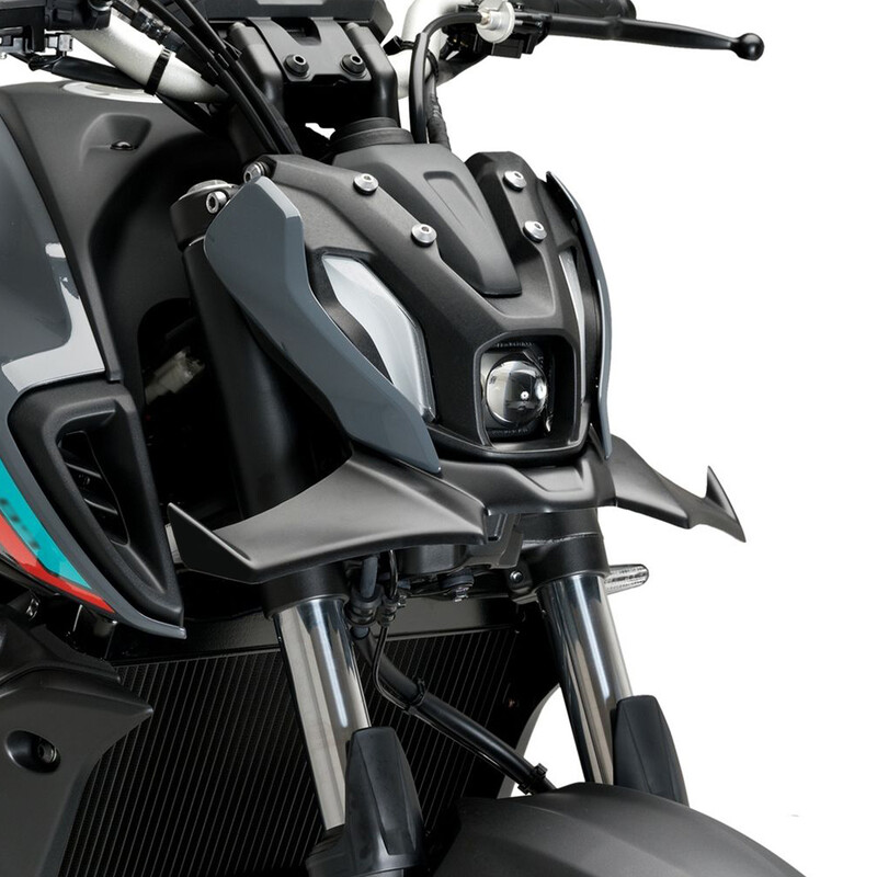 Skirta MT-07 SP MT07 2021-2024Motociklų priedai Sport mt07 mt07 SP Prispaudžiamosios jėgos nuogas Forntal Spoileriai Aerodinaminis sparnų deflektorius