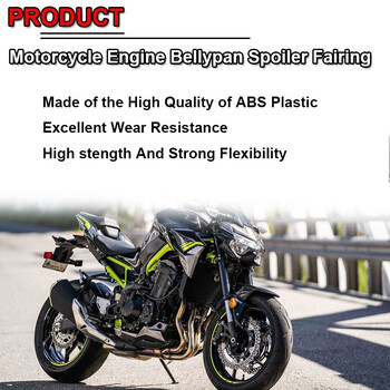 Κατάλληλο για KAWASAKI Z900 ZR900 Z 900 2020-2023 2024 Μοτοσικλέτα Belly Pan Κάτω αεροτομή κινητήρα Fairing πάνελ προστατευτικό κάλυμμα πλαισίου