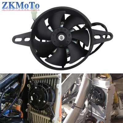 Univerzális motorkerékpár hűtőventillátor olajhűtő vízhűtő elektromos ventilátor 4 hüvelykes 5 hüvelykes minden Dirt Bike Motocross ATV-hez