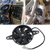 Piese motor Accesorii motociclete Ventilator radiator Ventilatoare de racire Dirt Bike 50-250cc Radiator de ulei ATV Motocross 12V Enduro Electroventilator