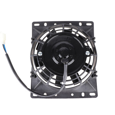 Motocicletă 12V Ventilator de răcire Răcitor de ulei Motor electric Radiator Rezervor de apă pentru 150cc-450cc Pit Dirt Bike Motocicletă ATV Buggy Quad