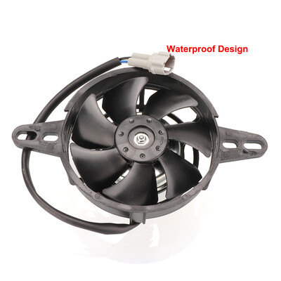 Motocicletă 12V Ventilator de răcire Răcitor de ulei Motor electric Radiator Rezervor de apă pentru 150cc-450cc Pit Dirt Bike Motocicletă ATV Buggy Quad