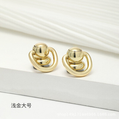 Lūpų dažų maišelio modifikacija Krepšelio modifikacija 2vnt. be kabliuko perforavimo maišui Šoninė sagtis „pasidaryk pats“ besisukanti vienuolio galvutė