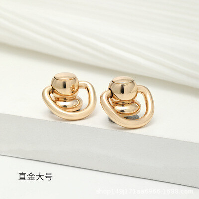 Lūpų dažų maišelio modifikacija Krepšelio modifikacija 2vnt. be kabliuko perforavimo maišui Šoninė sagtis „pasidaryk pats“ besisukanti vienuolio galvutė