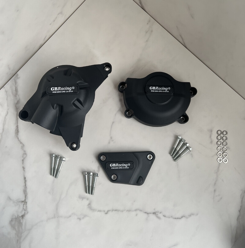 YAMAHA YZF R6 2006-2024+ Variklio apsauginis dangtelis anglies pluošto spausdinimas anglies išvaizda