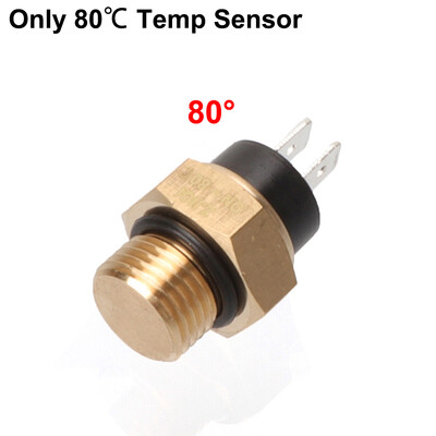 12V motocikla elektriskā radiatora dzesēšanas ventilators M16 ūdens temperatūras termostata slēdža temperatūras sensors 125 150 200 250 300 400 450