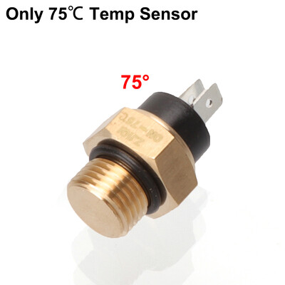 12V motocikla elektriskā radiatora dzesēšanas ventilators M16 ūdens temperatūras termostata slēdža temperatūras sensors 125 150 200 250 300 400 450
