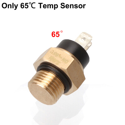 12V motocikla elektriskā radiatora dzesēšanas ventilators M16 ūdens temperatūras termostata slēdža temperatūras sensors 125 150 200 250 300 400 450