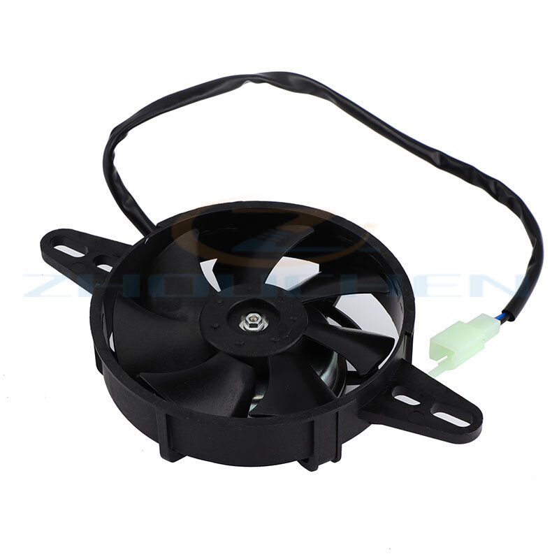 12V motociklo aušinimo ventiliatorius 120mm skirtas 200cc 250cc 300cc purvo duobė motociklas keturratis keturratis alyvos aušintuvas vandens radiatorius elektrinis
