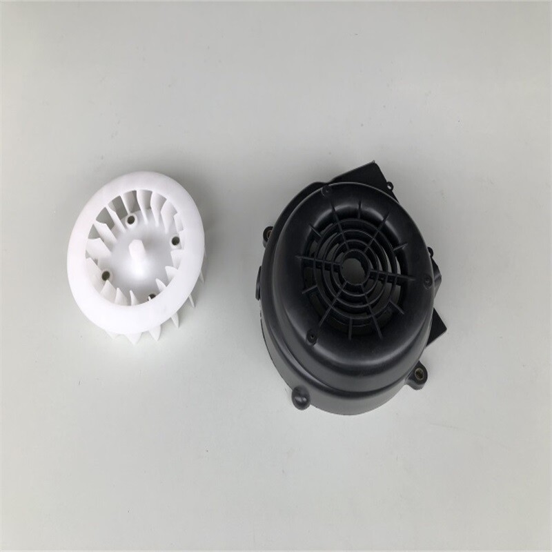 Motociklo motorolerio variklio aušinimo ventiliatoriaus fadiatoriaus dangtis, skirtas GY6 125 150 152QMI 157QMJ 125cc 150cc variklio atsarginės dalys