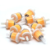 10gab Universāls benzīna gāzes degvielas benzīna eļļas filtrs motorollera motocikla mopēda motorollera netīrumu velosipēda ATV degvielas filtrs