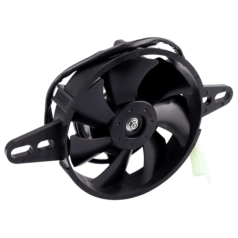 12V motociklo alyvos aušinimo ventiliatorius 200cc 250cc radiatoriaus ventiliatorius motociklo atsarginės dalys, tinkamos ATV Quad Go Kart Buggy Motocross