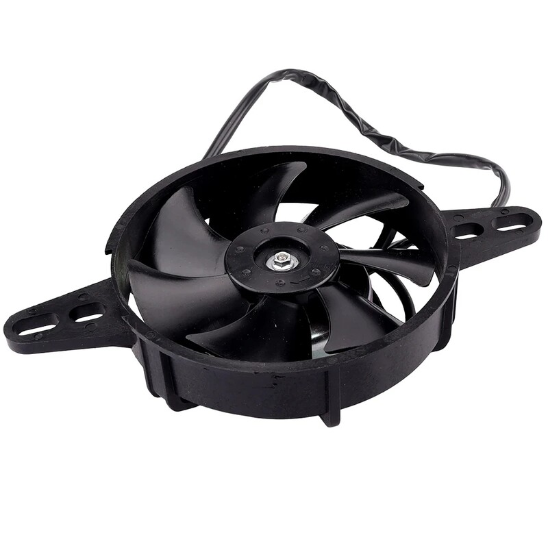 12V motociklo alyvos aušinimo ventiliatorius 200cc 250cc radiatoriaus ventiliatorius motociklo atsarginės dalys, tinkamos ATV Quad Go Kart Buggy Motocross