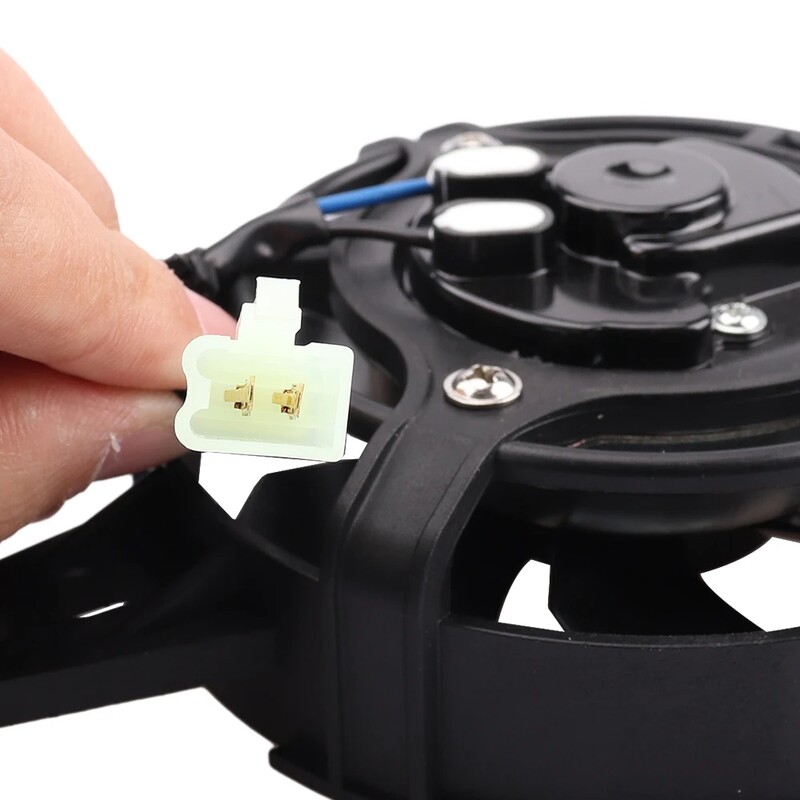 12V motociklo alyvos aušinimo ventiliatorius 200cc 250cc radiatoriaus ventiliatorius motociklo atsarginės dalys, tinkamos ATV Quad Go Kart Buggy Motocross