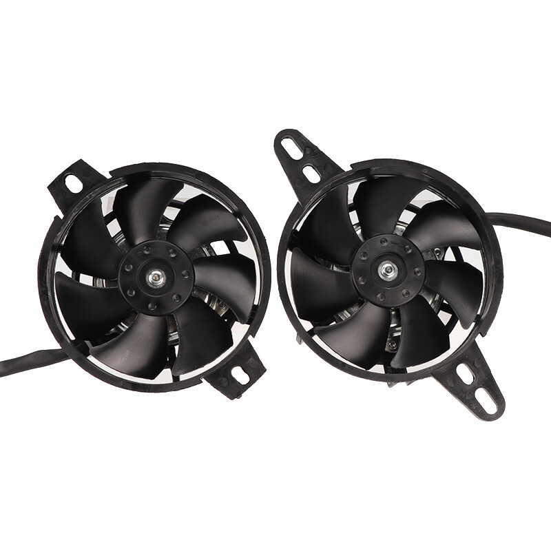 12 V-os univerzális motorkerékpár-radiátor hűtőventillátor olajhűtő vízhűtő elektromos ventilátor 4 hüvelykes 120 mm-es legtöbb Dirt Bike Motocross ATV-hez