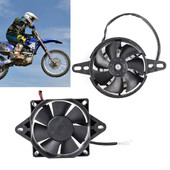 12V motocikla dzesēšanas ventilatora radiatora ūdens iedeguma modifikācija 150CC 200CC 250CC ATV Go Kart elektriskā radiatora dzinēja eļļas dzesētājam