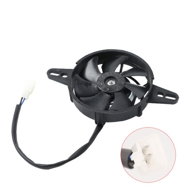 12V motocikla dzesēšanas ventilatora radiatora ūdens iedeguma modifikācija 150CC 200CC 250CC ATV Go Kart elektriskā radiatora dzinēja eļļas dzesētājam