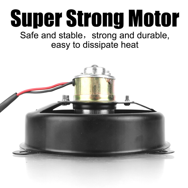 Ventilator de răcire pentru motociclete Radiator motor 150cc-250cc Accesorii pentru motociclete pentru ATV Quad Go Kart Buggy Motocross Răcitor de ulei 12V