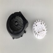 Motociklo aušinimo ventiliatoriaus dangtis skirtas GY6 50CCC 49 60 80CC 4 taktų motorolerio Mopedas139QMB 139QMA Kinijos motorolerio ATV Quad Go Kart dalys