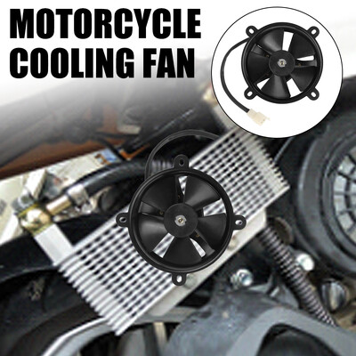 ATV Quad Go Kart Buggy Motocross 12V dzinēja radiatoram 150cc-250cc eļļas dzesētājam Motocikla dzesēšanas ventilatoram Motociklu piederumiem