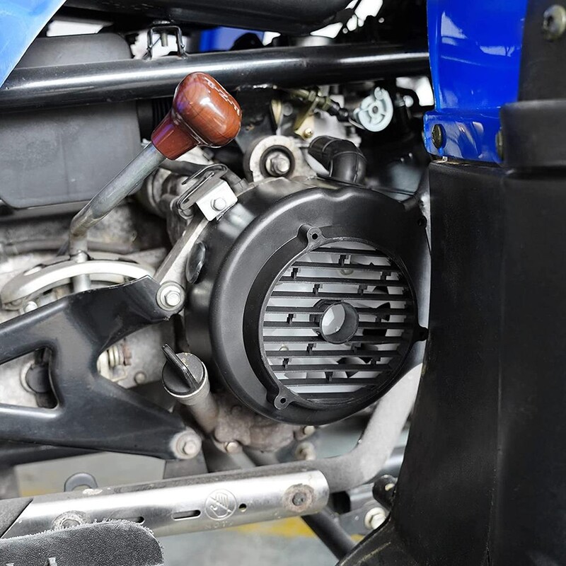 Motociklo priedas Plastikinis oro aušinimo gaubtas motorolerio variklio cilindro dangtis, suderinamas su Gy6 125 150 variklio aušinimo ventiliatoriaus korpusu