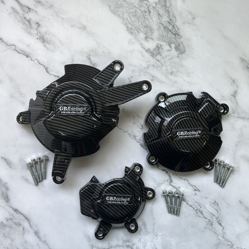 Skirta HONDA CBR650R 2021-2023 CB650R 2021-2023 Variklio apsauginis dangtis anglies pavidalo