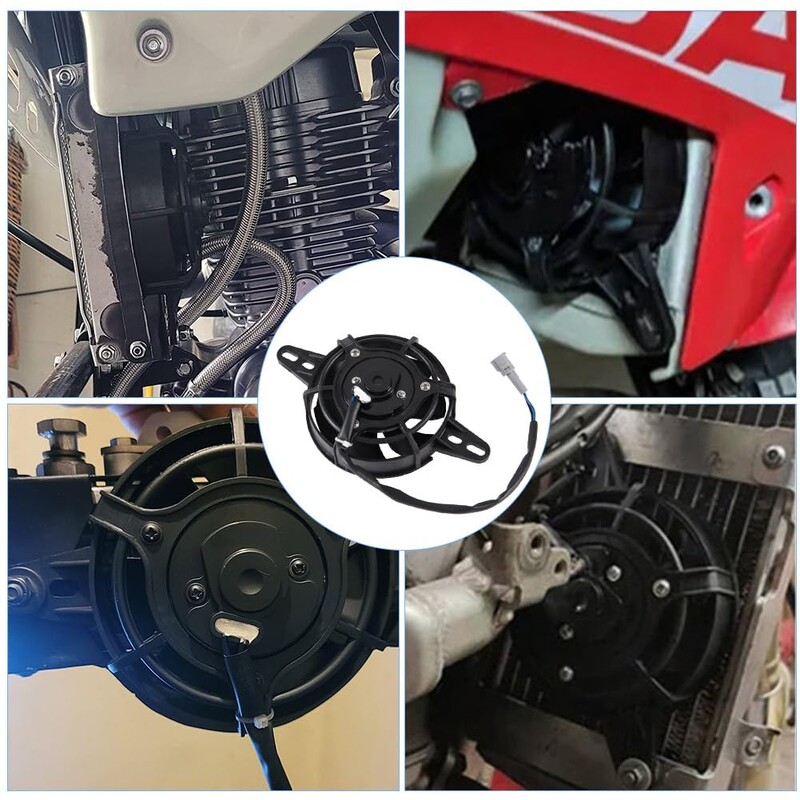 Motorkerékpár hűtőmotor hűtőventillátor olajhűtő a legtöbb NC250 150cc vízhűtéses 4 kerekű ATV UTV Quad Go Kart Pit Dirt Bike-hoz