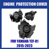 Paredzēts YAMAHA YZF-R1 R1M 2015 2016- 2020 2021 2022 2023 2024 Motocikla dzinēja aizsargvāciņš GB Racing modificētiem piederumiem