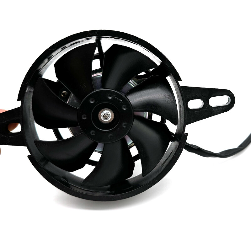 12 V motociklo aušinimo ventiliatorius, alyvos aušintuvas, variklio elektrinis radiatorius, skirtas 50–250 cc ATV Quad Go Kart Buggy Motocross „pasidaryk pats“ priedams