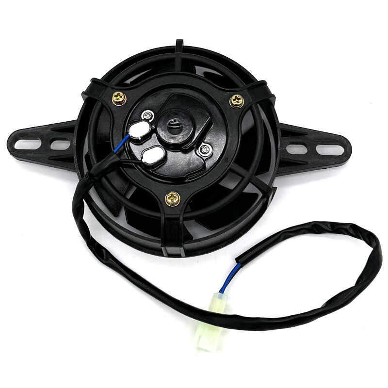 12 V motociklo aušinimo ventiliatorius, alyvos aušintuvas, variklio elektrinis radiatorius, skirtas 50–250 cc ATV Quad Go Kart Buggy Motocross „pasidaryk pats“ priedams