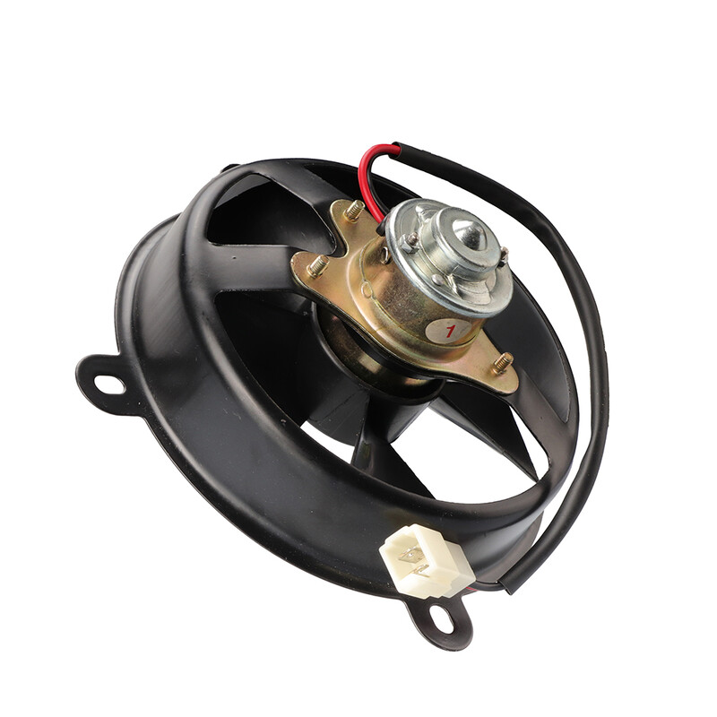 6 colių motociklo itin plonas elektrinis aušinimo radiatoriaus ventiliatorius, tinkamas 12V 150cc 200cc keturračiui visureigiui Honda