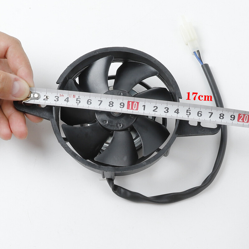 200cc 250cc 300cc motociklo aušinimo ventiliatorius 120mm purvo duobė motociklas keturratis keturratis alyvos aušintuvas vandens radiatorius elektrinis 12V