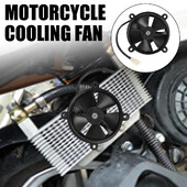ATV Quad Go Kart Buggy Motocross 12V Motociklu Piederumi Dzinēja Radiators Eļļas Dzesētājs Motocikla Dzesēšanas Ventilators 150cc-250cc