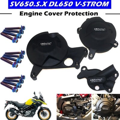 Capac Motor Motociclete Husa de protectie pentru carcasa GB Racing Pentru SUZUKI SV650.S SV650X DL650 V-STROM 2015-2022 Motor GBRacing